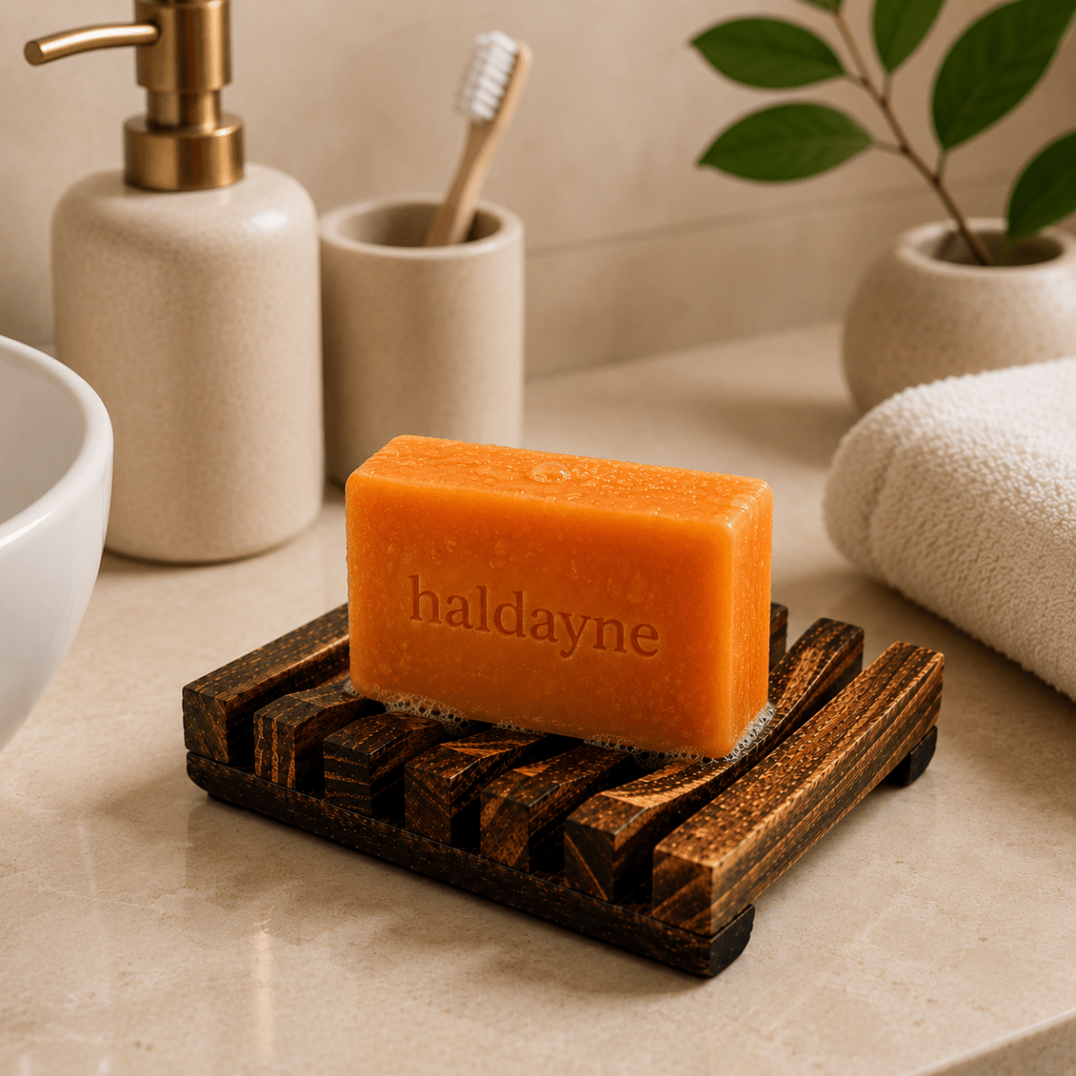 Wooden Soap Dish - Haldayne